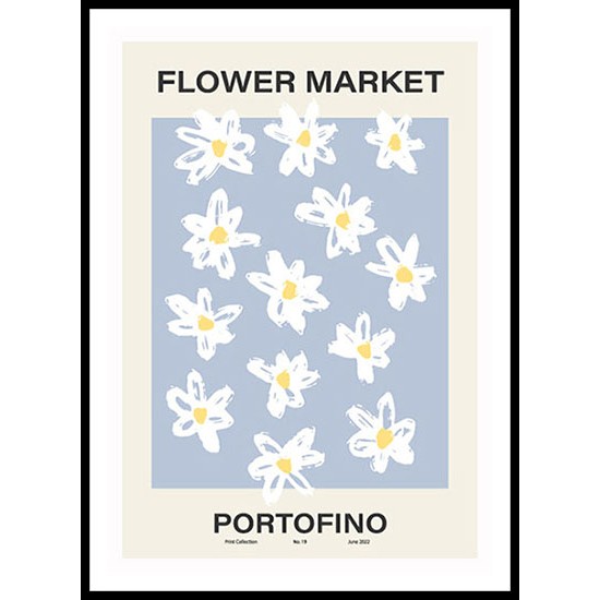 Abstract Flower Market Floral Wall Art Poster 5